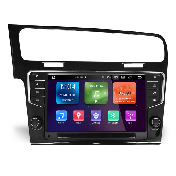 Pantalla Multimedia Android 10 para Volkswagen Golf 7 | 4GB RAM 64GB ROM GPS
